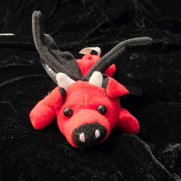 Bean Bag Stuffed Deviled Ham Jr by Star Courier 5" EUC - Picture 3 of 6